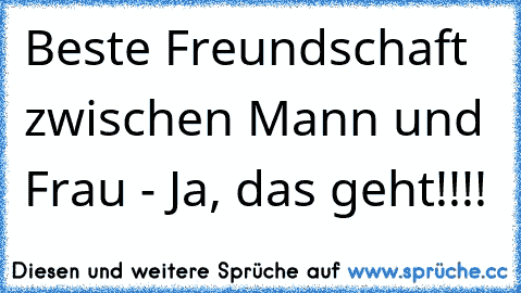 freundschaft mann und frau